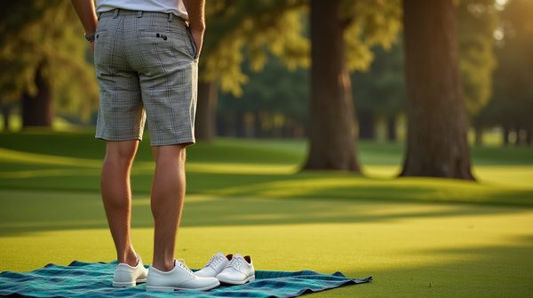 Découvrez le style et le confort des shorts de golf pour hommes